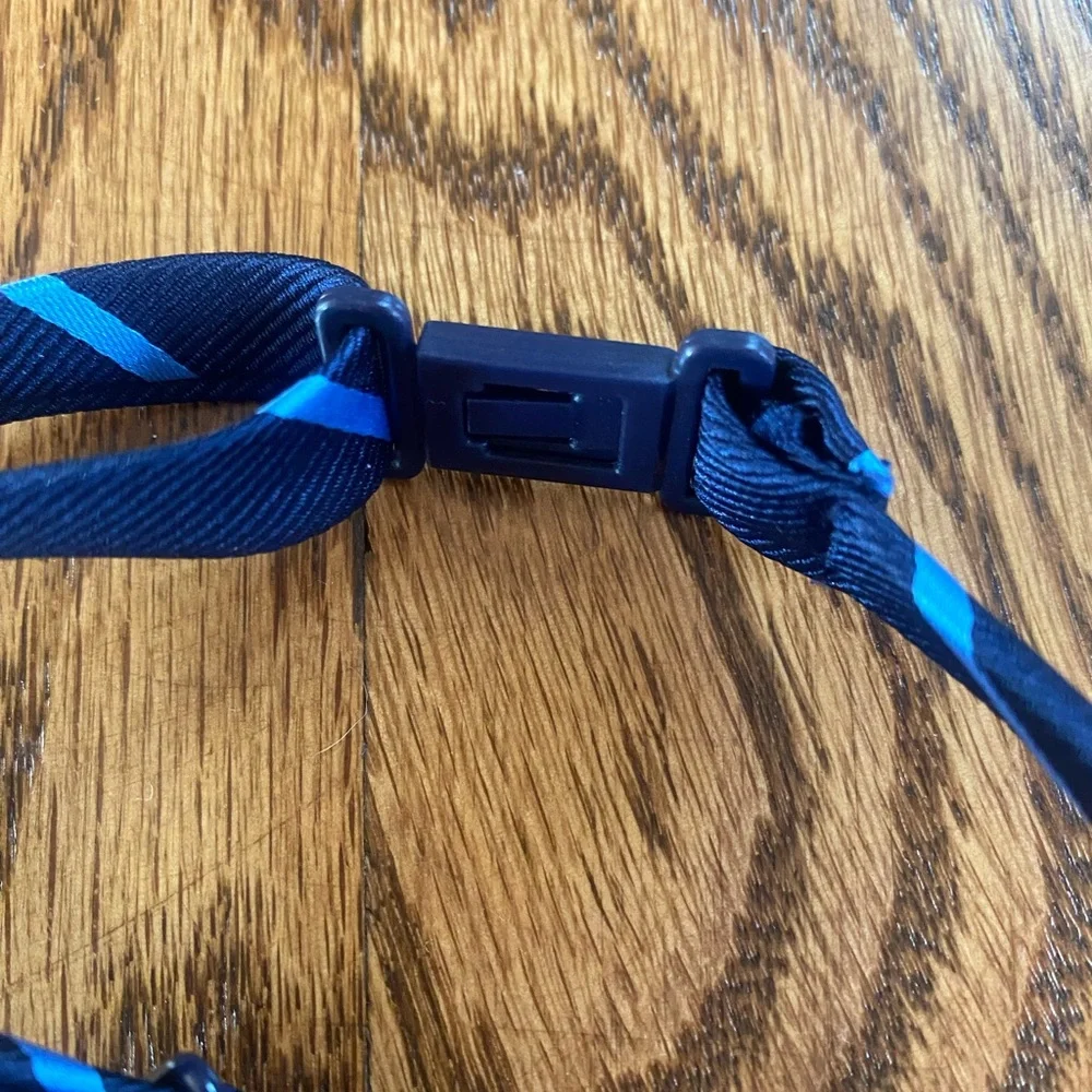 The Children's Place Dark Blue Tie with Sky Stripes
